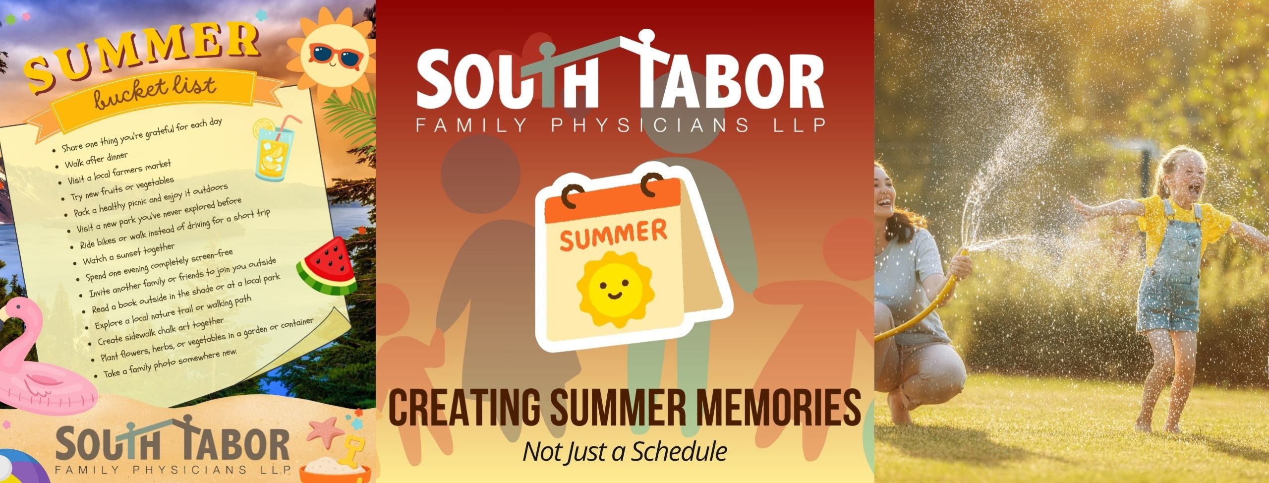 | South Tabor Family Physicians | South Tabor Family Physicians Creating Summer Memories, Not Just a Schedule